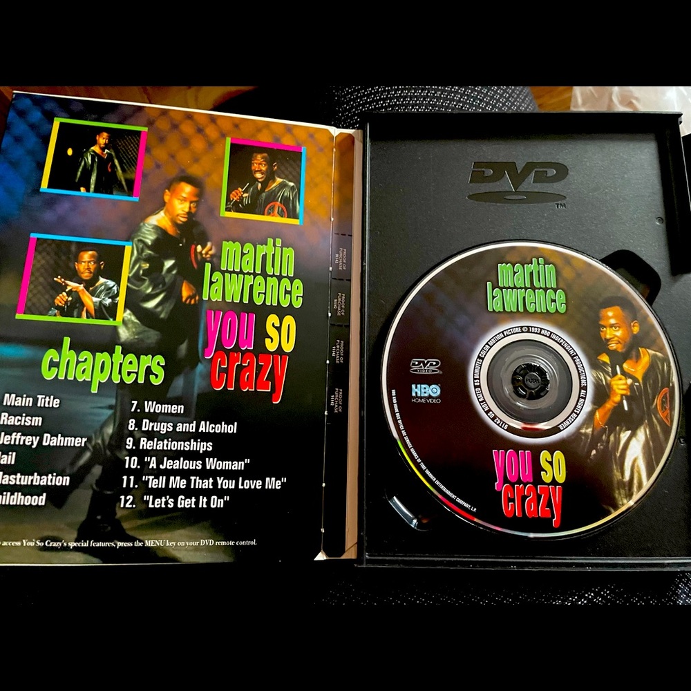 Martin Lawrence- you so crazy dvd